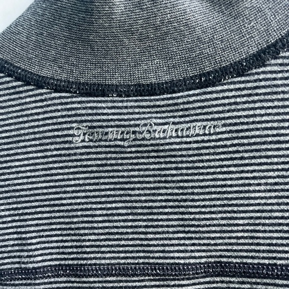 Tommy Bahama flip coast half zip reversible sweatshirt - Picture 6 of 6